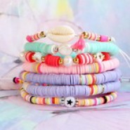 Neu 12 April - Katsuki Perlen und Satinfaden in sommerlichen Farben